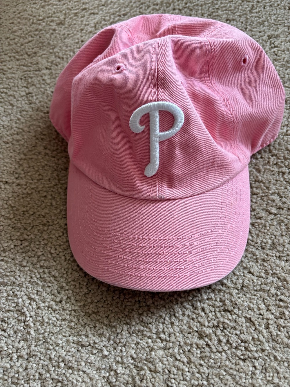 Pink Phillies Baseball Cap